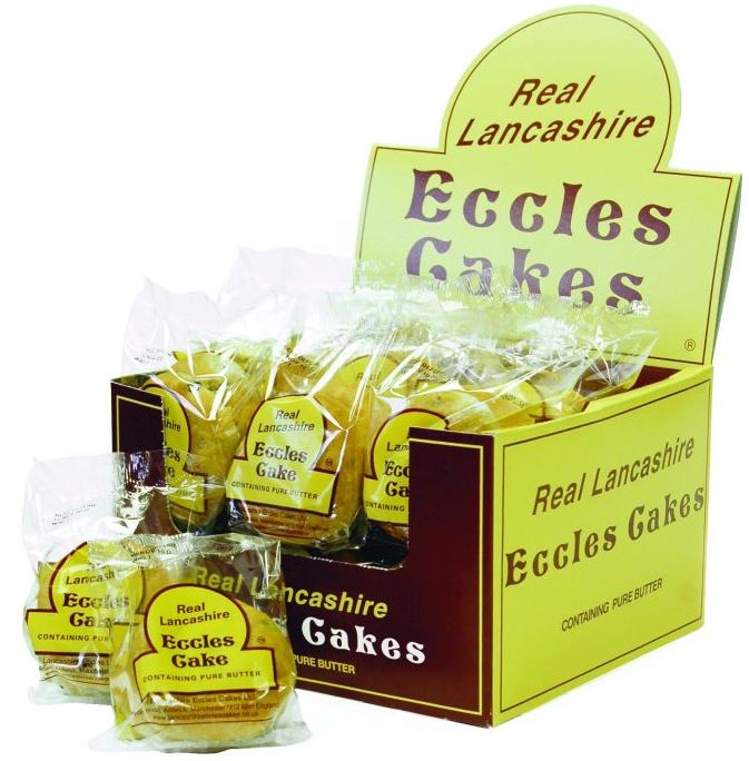 Lancashire Eccles Cakes Twin Pack 24 x 2pk